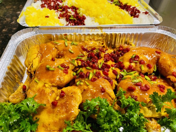 Persian Barberry Rice with Chicken/زرشک پلو با مرغ