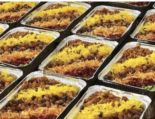 Lentil Rice with Beef  Raisins/عدس پلو با گوشت و كشمش