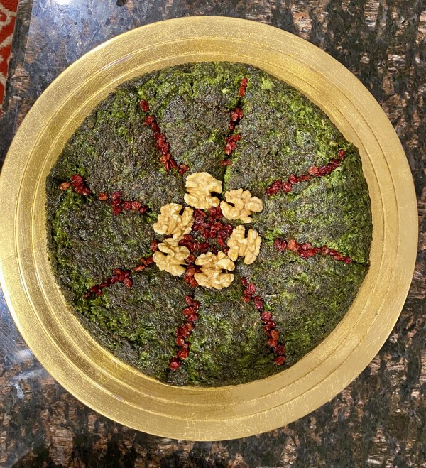 Persian Herb Frittata/کوکو سبزی