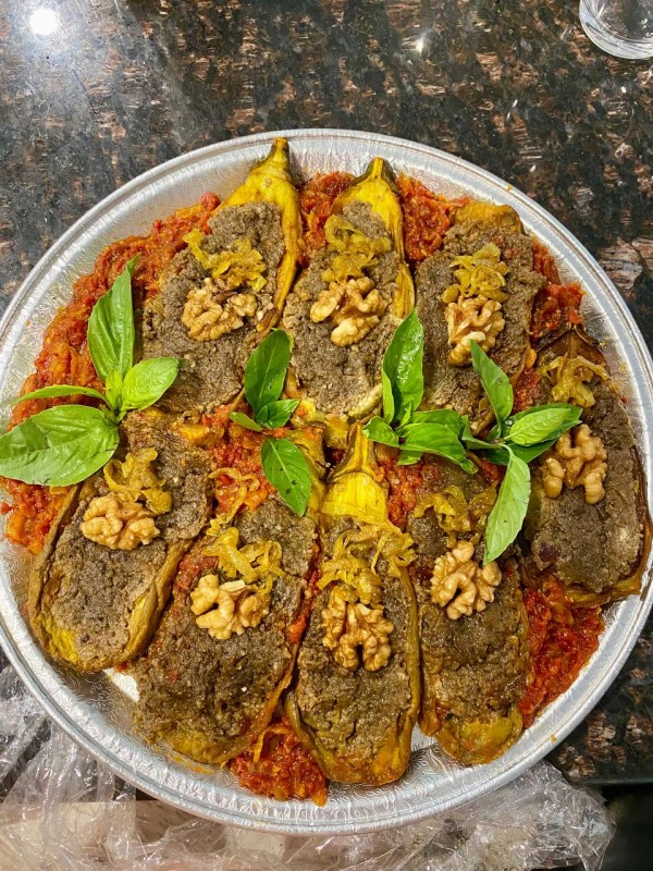 Stuffed Eggplant/بادمجان شکم پر