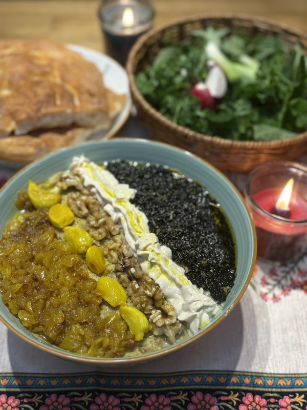 حلیم بادنجان Halim eggplant